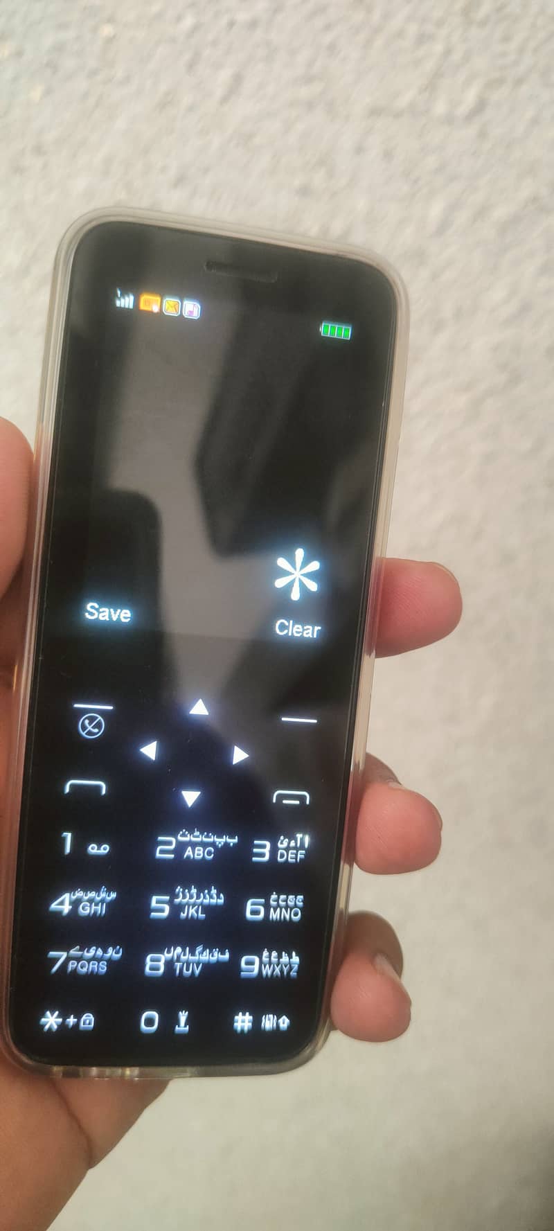 E techi shine pro iPhone look keypad touch 8