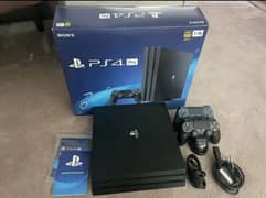 Ps4 pro 1TB Complete Box sale contact olx