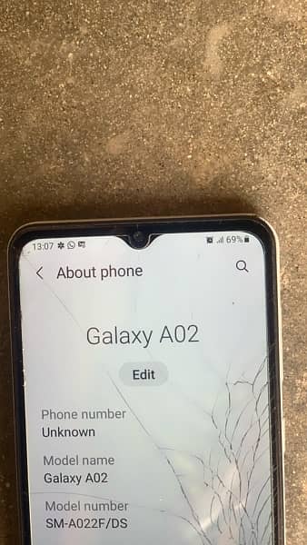 Samsung a02 3gb 64gb panel damage pta approved all ok 1