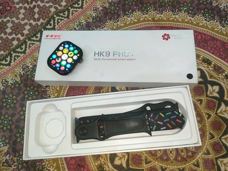 huahong hk9pro + smart watch 2