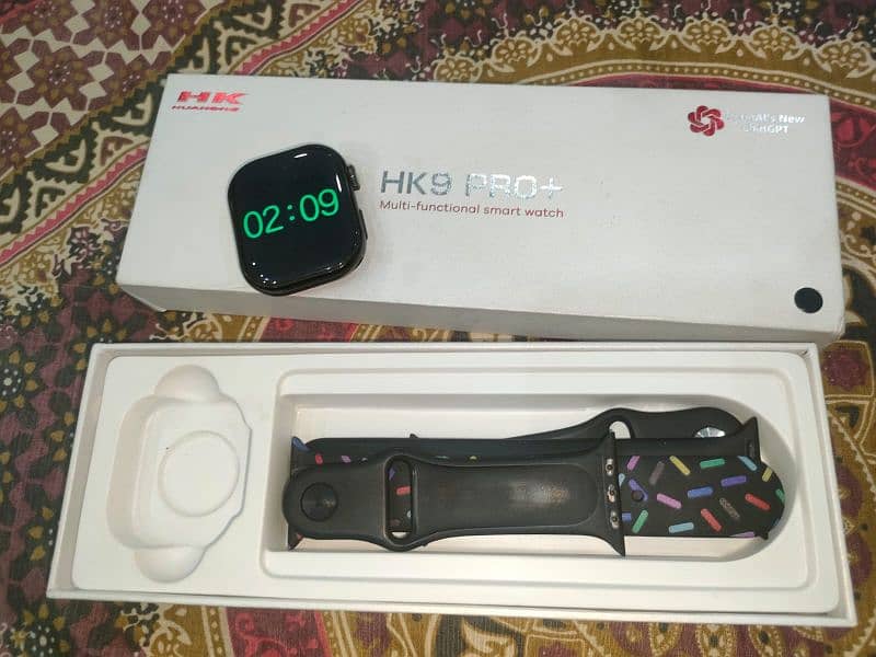 huahong hk9pro + smart watch 3