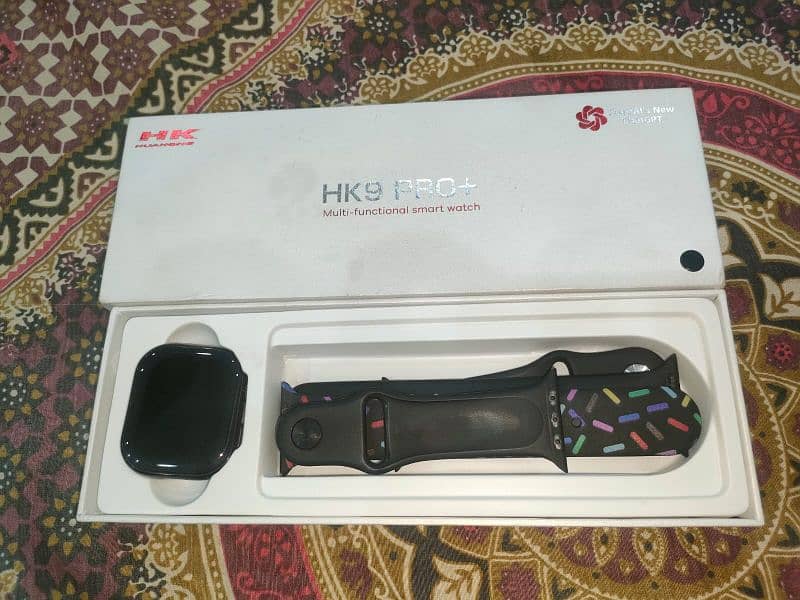 huahong hk9pro + smart watch 4