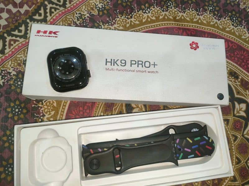 huahong hk9pro + smart watch 5