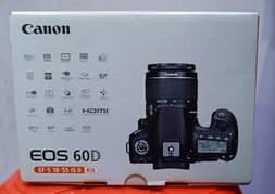 canon 60D with lens