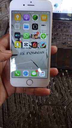iphone 6 oficial pta aproved 16gb no any fault exchange posibal 0