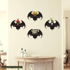 Batman Wall Hanging Shelves, Pack of 4 0