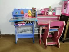 Kids study table chair for sale 0