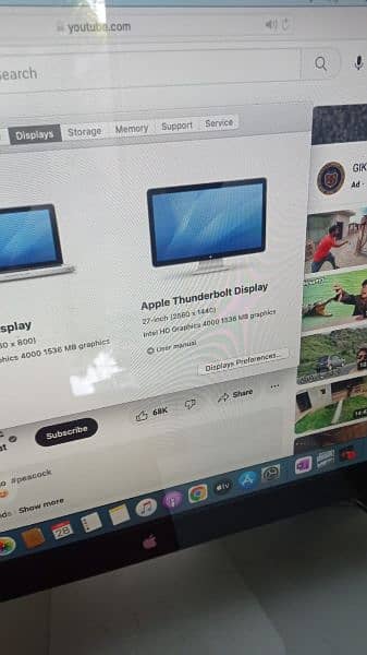 APPLE DISPLAY THUNDERBOLT 27 INCHES LED 4