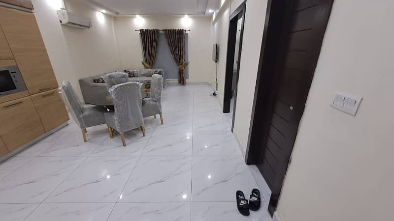 Height 1 Furnished one bedroom flat for rent in Height 1 bahria town Islamabad 17