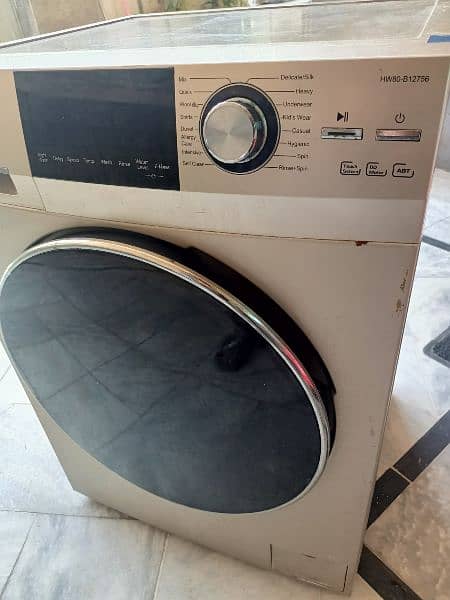 Haier 8kg Front Load Fully Automatic Washing Machine HW80-B12756 2