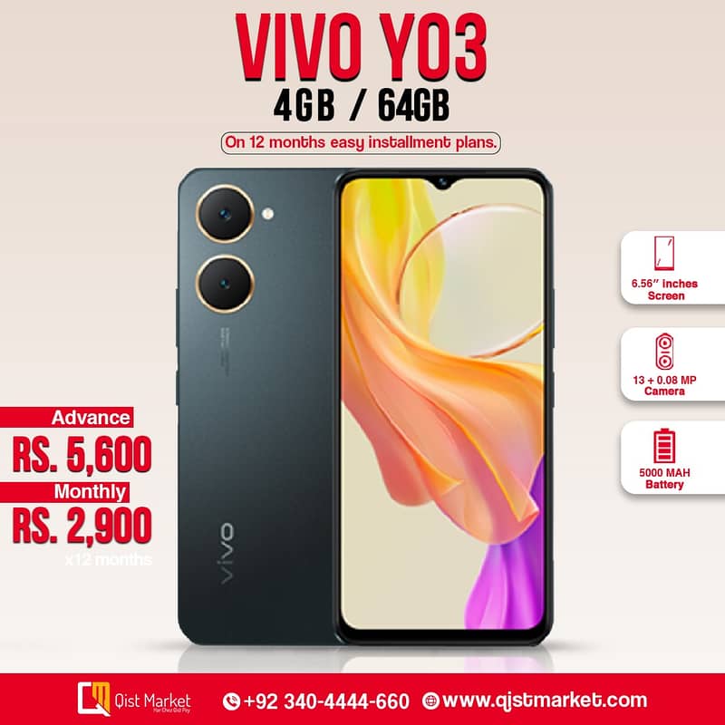 VIVO Mobile on installment | Mobile for sale in karachi 1