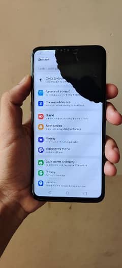 Lg v50 thinq , Pannel break working condition