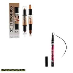 Contour Stick and Eyeliner Makeup deal, Pack of 2