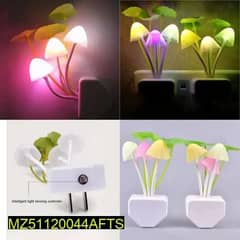 LED sensor  mushroom night light  pack of 2 0