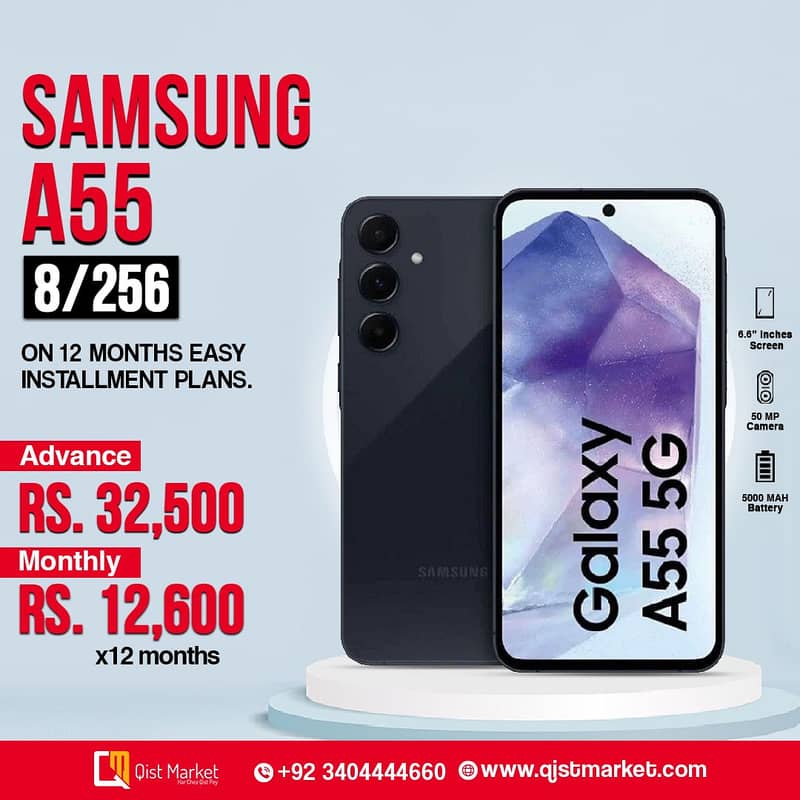 SAMSUNG Mobile on installment | Mobile for sale in karachi 0
