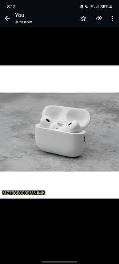 Air pods pro  in white colour