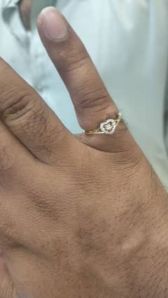 18k Gold diamond ring