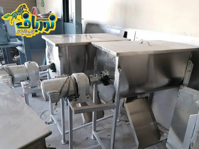 Ribbon Mixer for Tile Bond, Wanda, Spices, Detergent, Powder Chemical 8