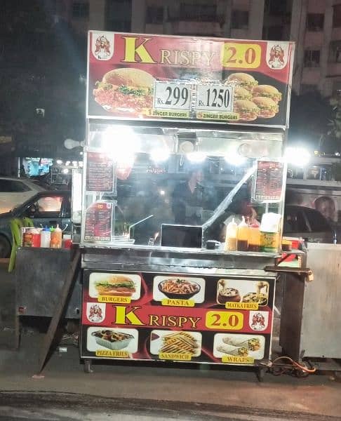 Best Running Food Cart For Sale 0