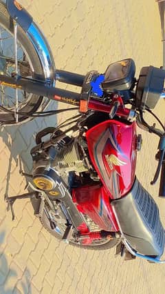 Honda 125 for Sale modal 2016 Red color lush