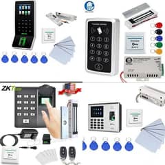 fingerprint smart electric magnetic door lock access control system