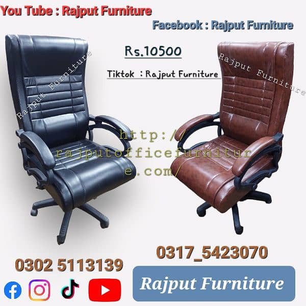 Office Chair Computer Chair Study Chair Rajput Office Furniture 6