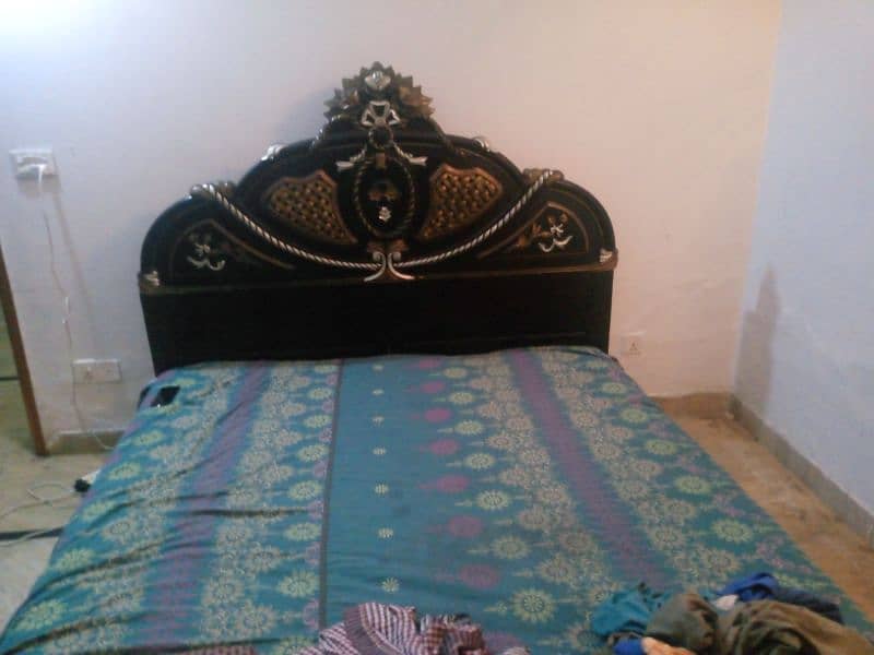 double bed with mattress 1