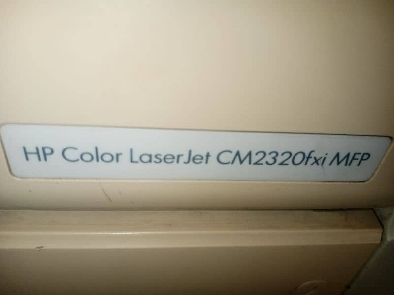 HP LaserJet cm2320 fxi color printer and photo copy machine 0