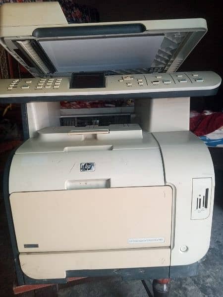 HP LaserJet cm2320 fxi color printer and photo copy machine 1