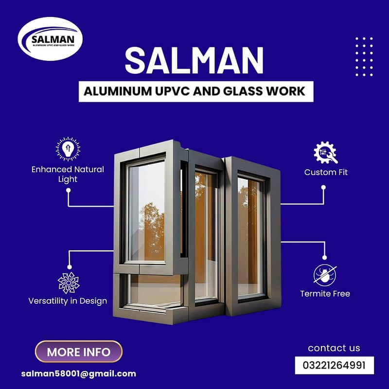 Modern Aluminium Window/Aluminum Doors/Windows & Partitions 0