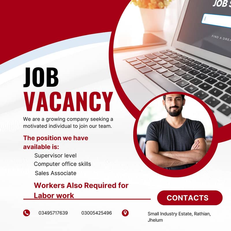 Workers Required 1