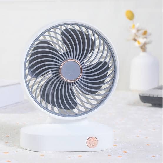 Panasonic Rechargable  Fan X5 Digital Handy Display Fan Telescopic Fan 4