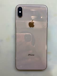 iphone xsmax 64gb condition 10/8 lcd change pta approved