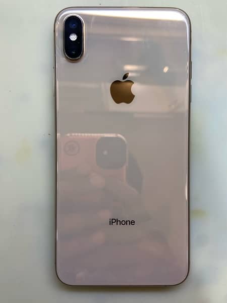 iphone xsmax 64gp condition 10/8 lcd change pta approved 1