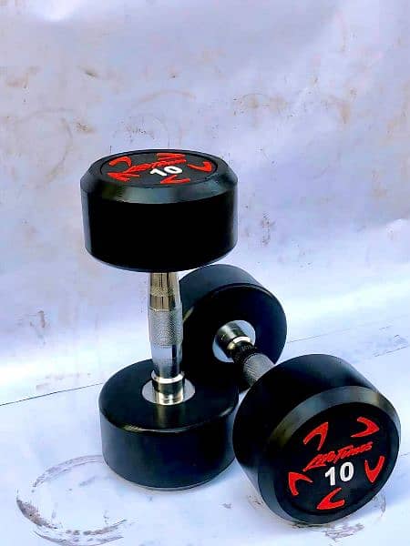 "Adjustable Dumbbell Set - 5 to 50 lbs, Perfect for Home Workouts!" 1