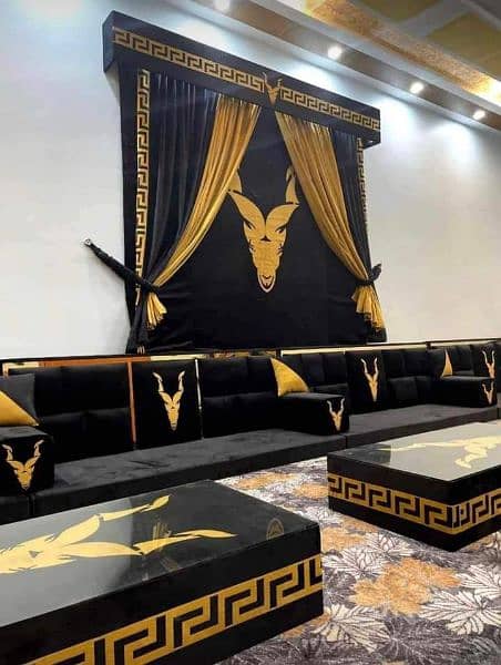 Arabic Majlis for Drawing Rooms, Hall and Guest Rooms 6