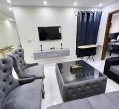 1BED FURNISHED APORTMENT IS AVAILABLE FOR RENT IN SECTOR F BAHRIA TOWN LAHORE 0