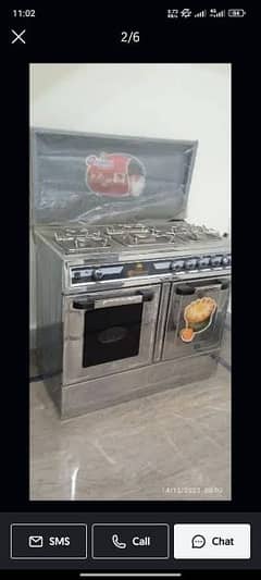 New cooking range