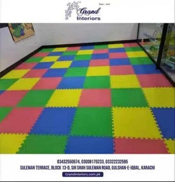 eva flooring foaming floor kids flooring by Grand interiors 1