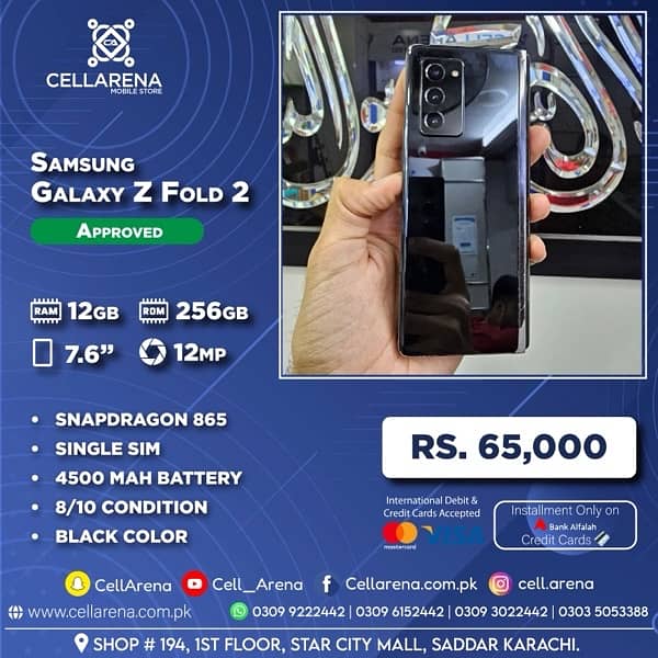 Cellarena Samsung Galaxy Z Fold 2 5G Approved 0