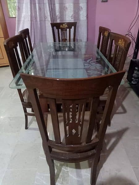 Wooden Dinning Table 2