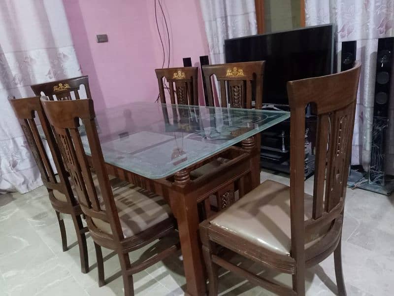 Wooden Dinning Table 3