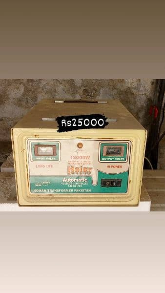 voltage stabilizers available original copper used 6