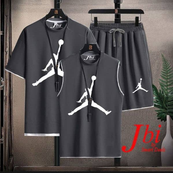 Tracksuit for men. 3 peace tracksuit for summer . 2