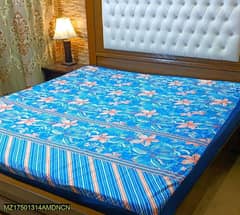 cotton printed dabbal mattress bed cover