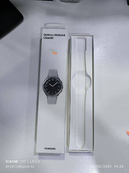 Samsung Galaxy Watch 4 Classic 46 mm Silver 2