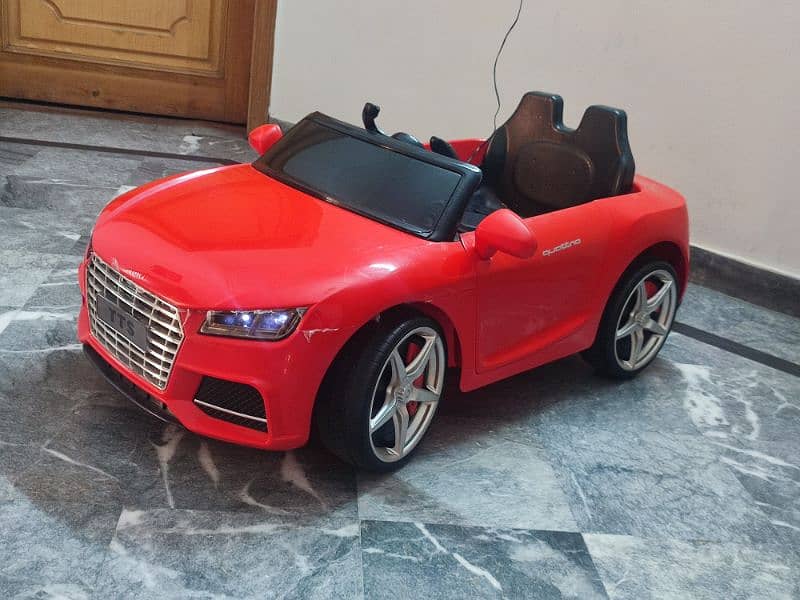 Kids Audi Electric Car Double Battery 3