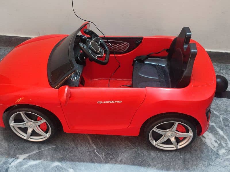 Kids Audi Electric Car Double Battery 4