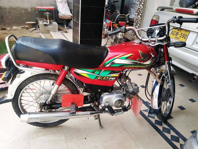 Honda CD 70 2022 First Owner 2