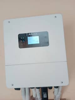 SOLAX 6 KW IP65 HYBRID SOLAR INVERTER ONLY 3 MONTH USE LIKE NEE